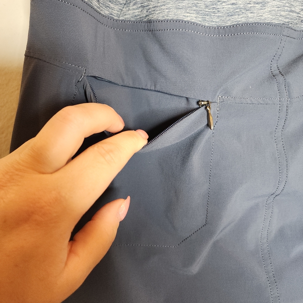 Duluth Blue Armachillo Cooling Pull-on Skort Women's Size 12 - Picture 5 of 16
